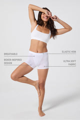 luxe360 rib shorts 4"