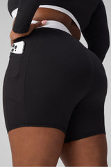 on-the-go powerhold® high-waisted 6" short
