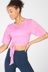 ryan short-sleeve tie up tee