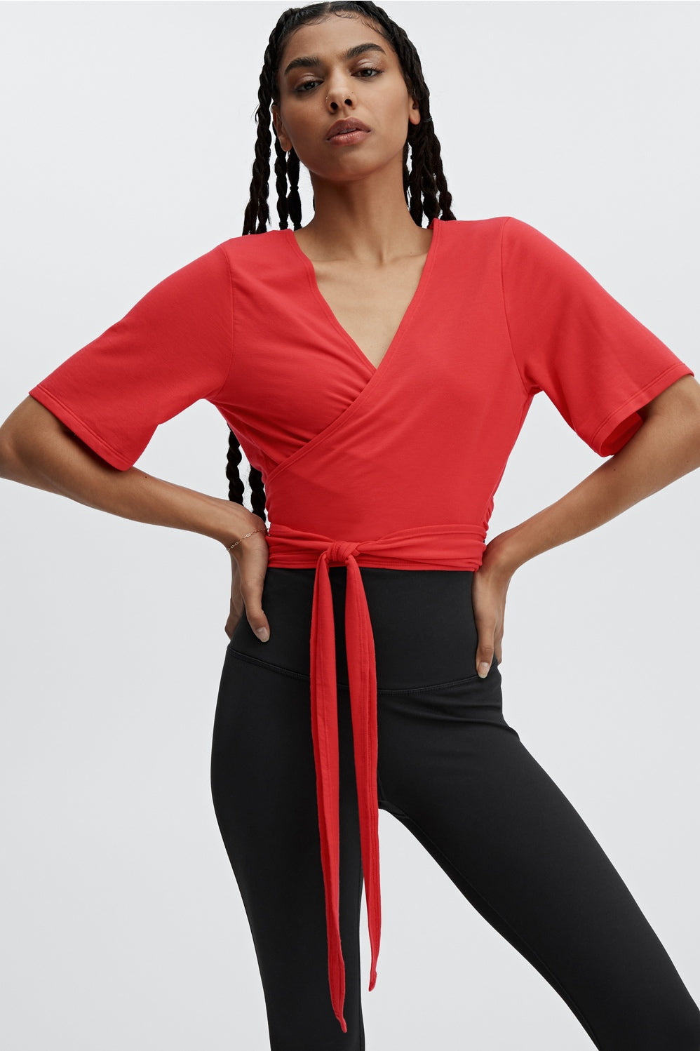 laila wrap top