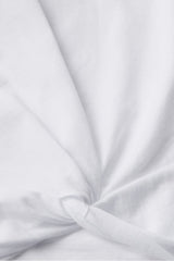 100% cotton front-twist tee