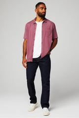 the dash short sleeve button up