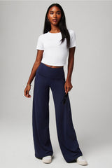 dry-flex open back twist short-sleeve tee