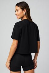 100% cotton boxy tee