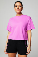 100% cotton boxy tee