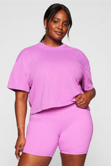 100% cotton boxy tee