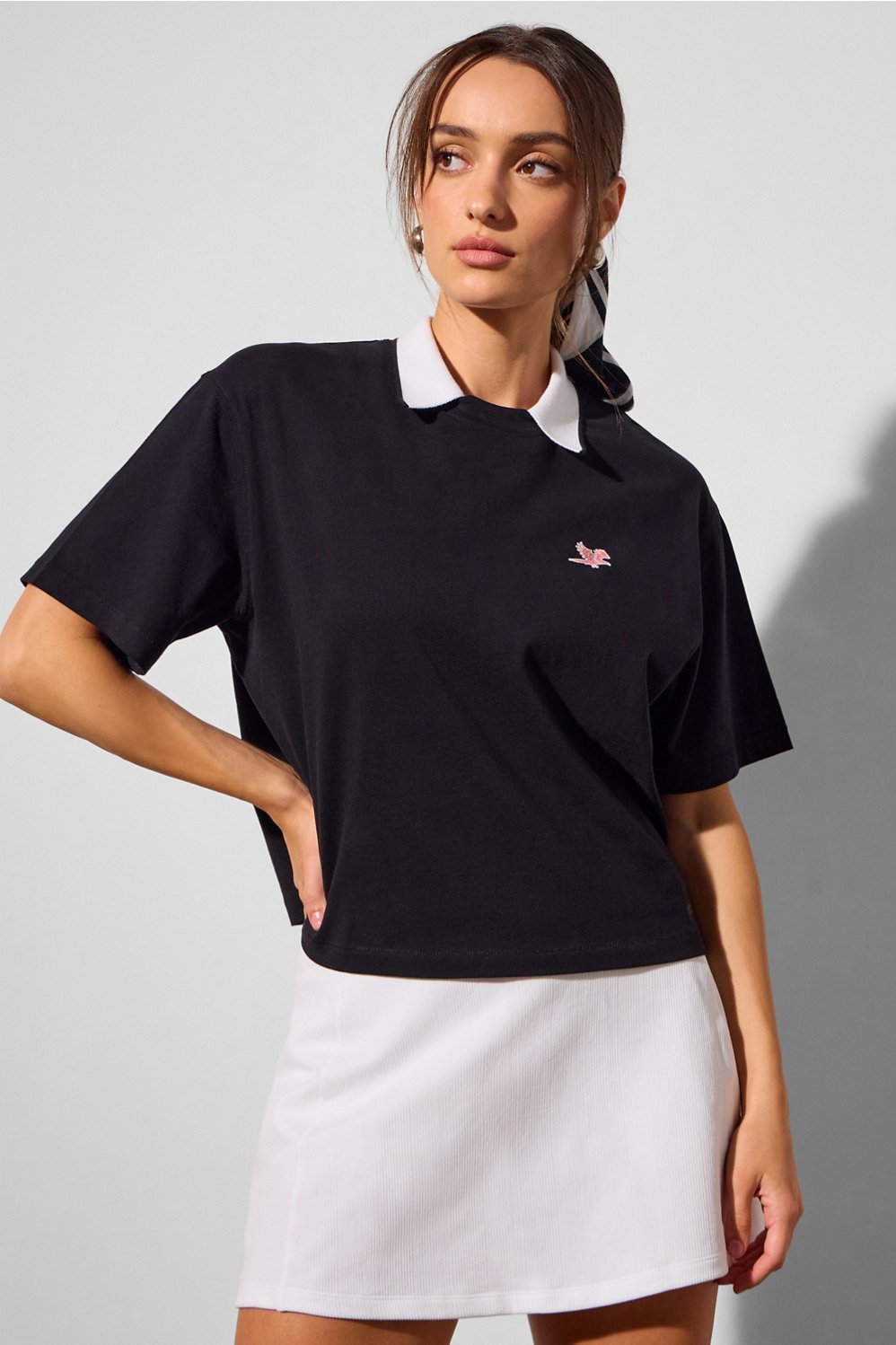 100% cotton boxy tee