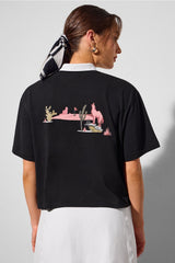 100% cotton boxy tee