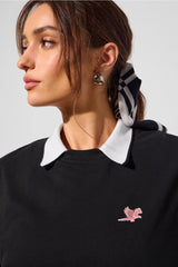 100% cotton boxy tee