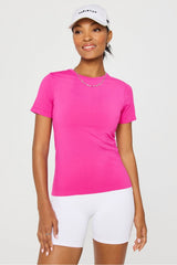 feather tech+ short-sleeve top