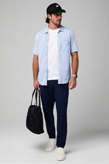 the dash short sleeve button up