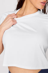 everyday crop tee