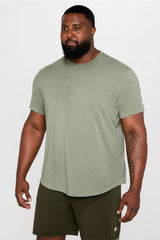 the 24-7 tee curved hem