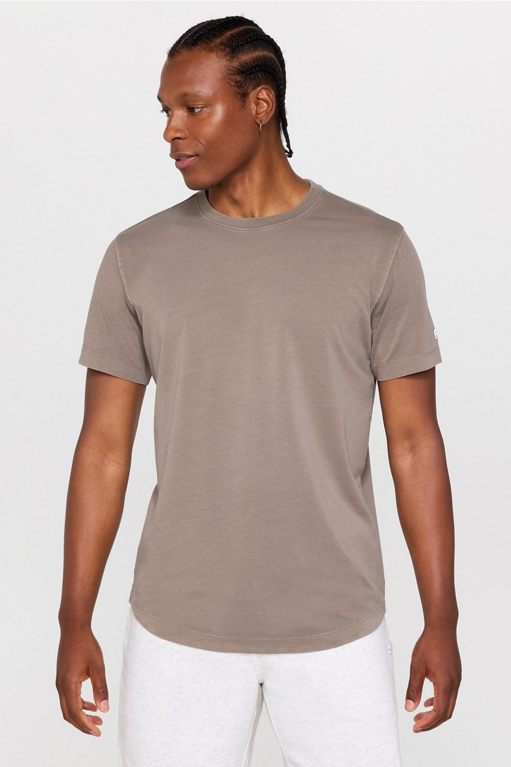the 24-7 tee curved hem
