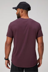 the 24-7 tee curved hem