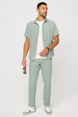 the don short sleeve button up