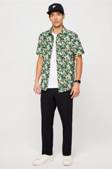 the don short sleeve button up