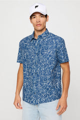 the don short sleeve button up