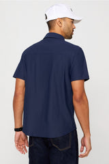 the don short sleeve button up