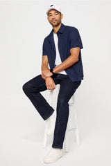 the don short sleeve button up