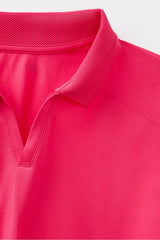 feather tech+ short-sleeve polo