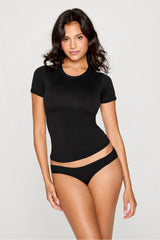 stretchy fit crew tee