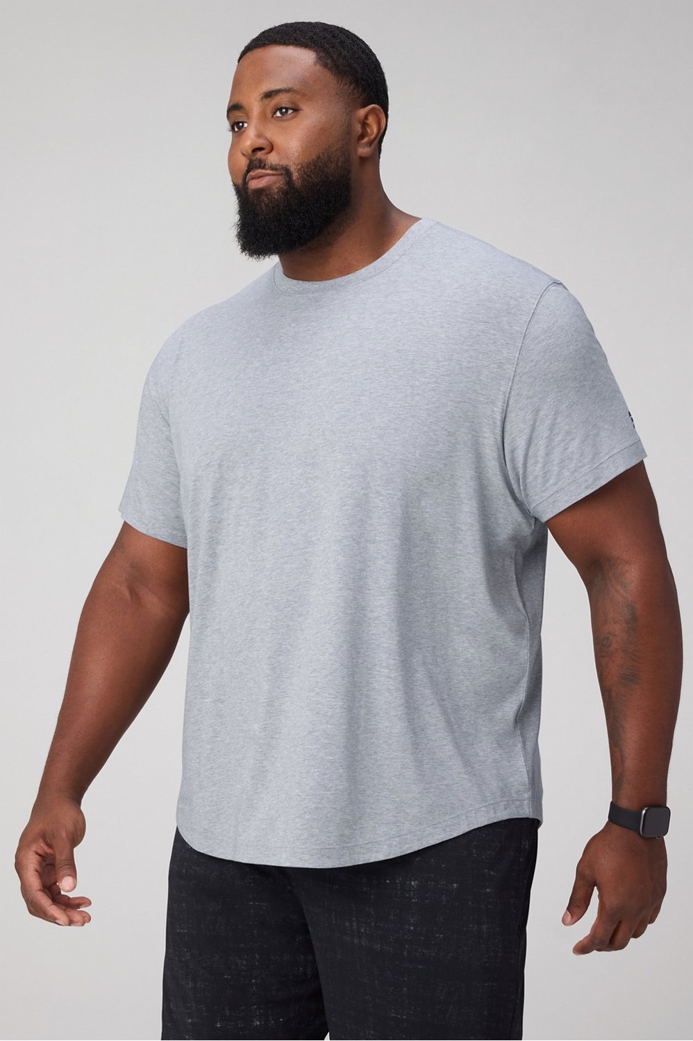 the 24-7 tee curved hem
