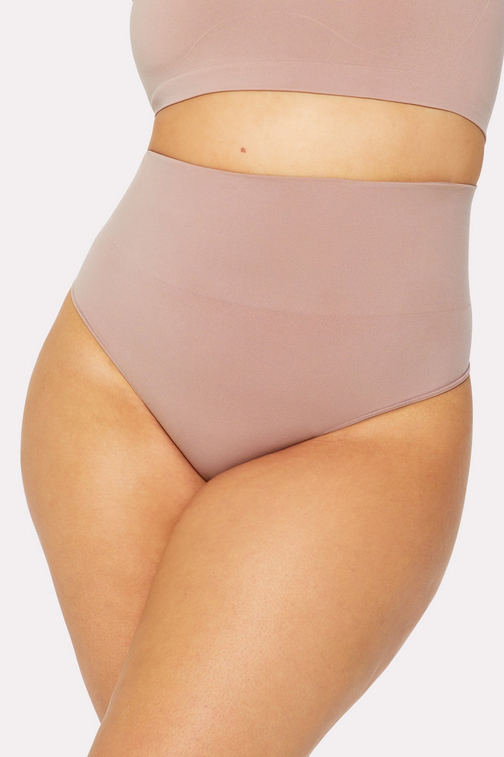 nearly naked shapewear high waist thong