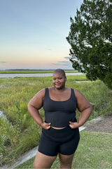 oasis twist built-in bra tank