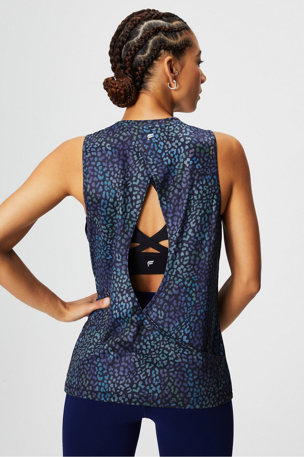 dry-flex open back tank