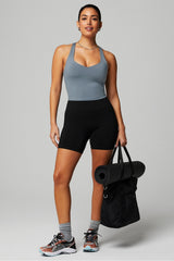 anywhere cropped built-in bra tank