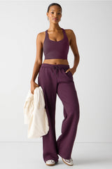 anywhere cropped built-in bra tank