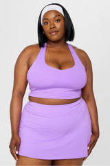 anywhere cropped built-in bra tank