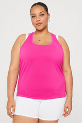 feather tech+ racerback tank