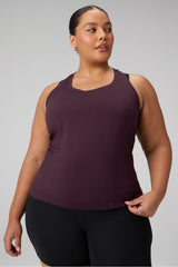 feather tech+ racerback tank