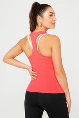 feather tech+ racerback tank