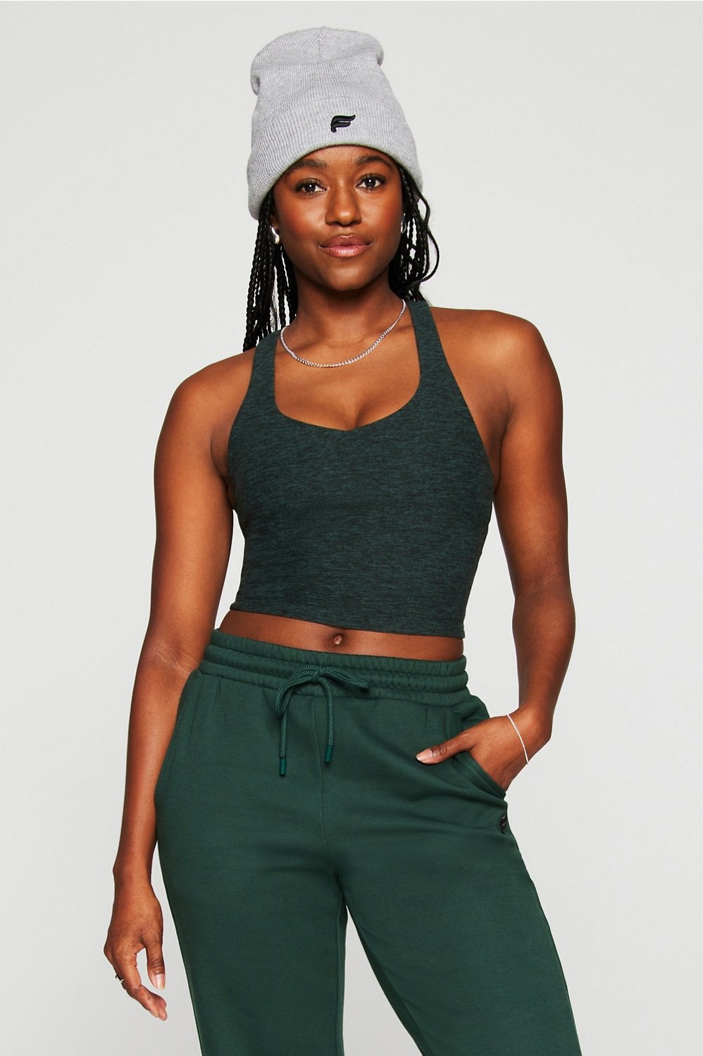 heatherflex anywhere built-in bra tank