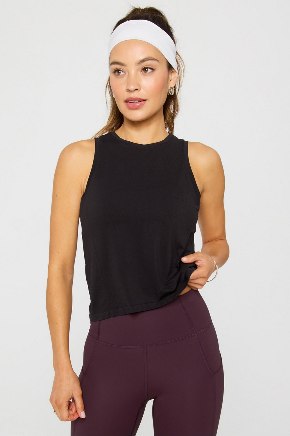 feather tech+ muscle tank