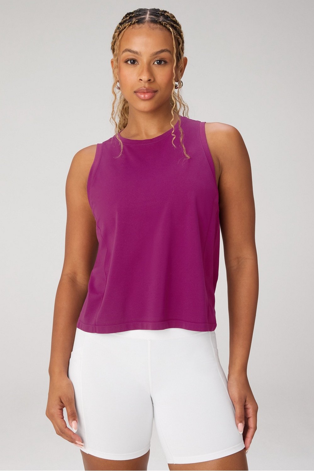 feather tech+ muscle tank