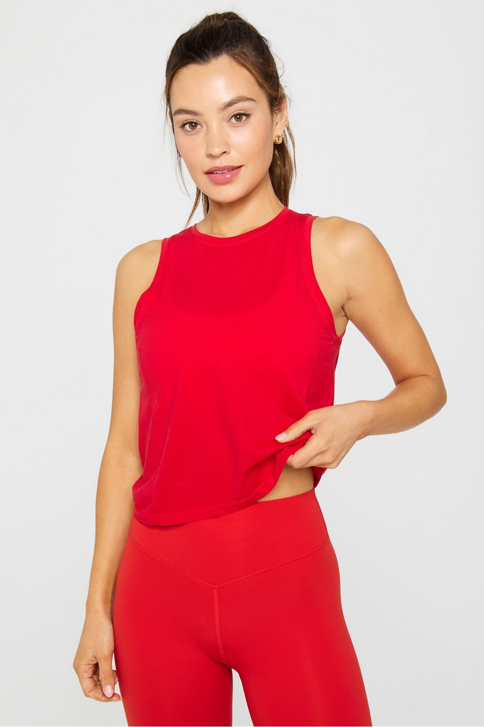 feather tech+ muscle tank