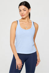 whisper racerback tank