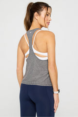 whisper racerback tank