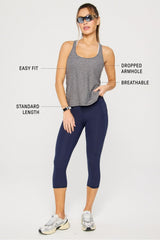 whisper racerback tank