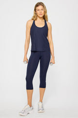 whisper racerback tank