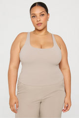 pureluxe built-in bra tank