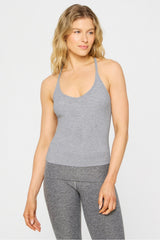 modal rib v-neck tank