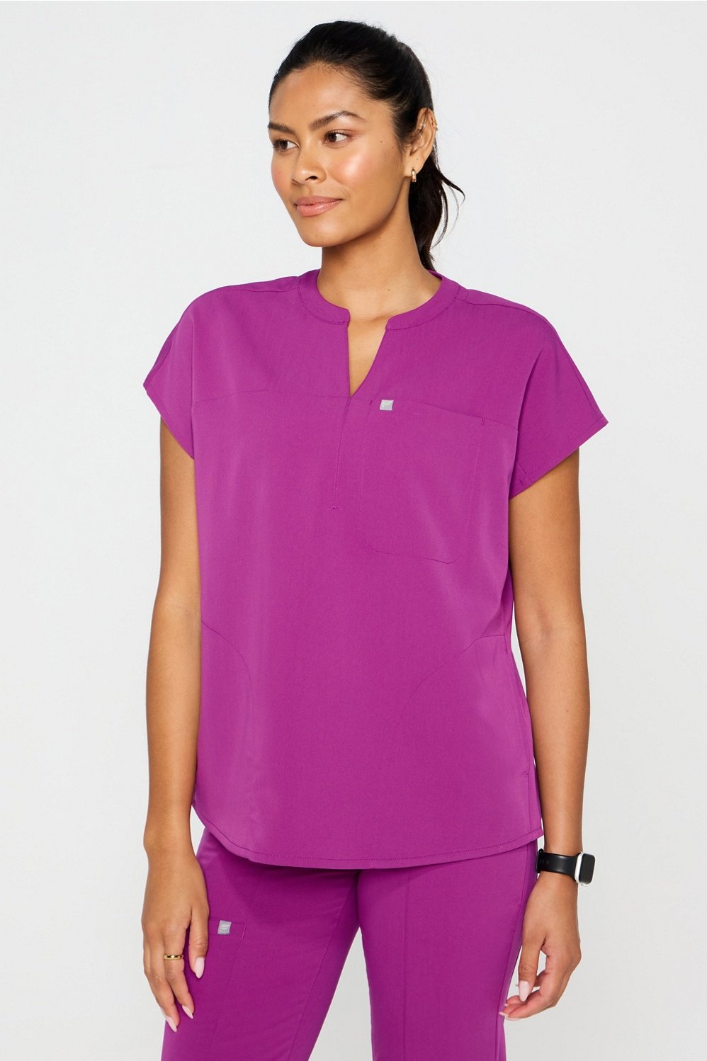 evolve oversized scrub top