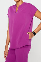 evolve oversized scrub top