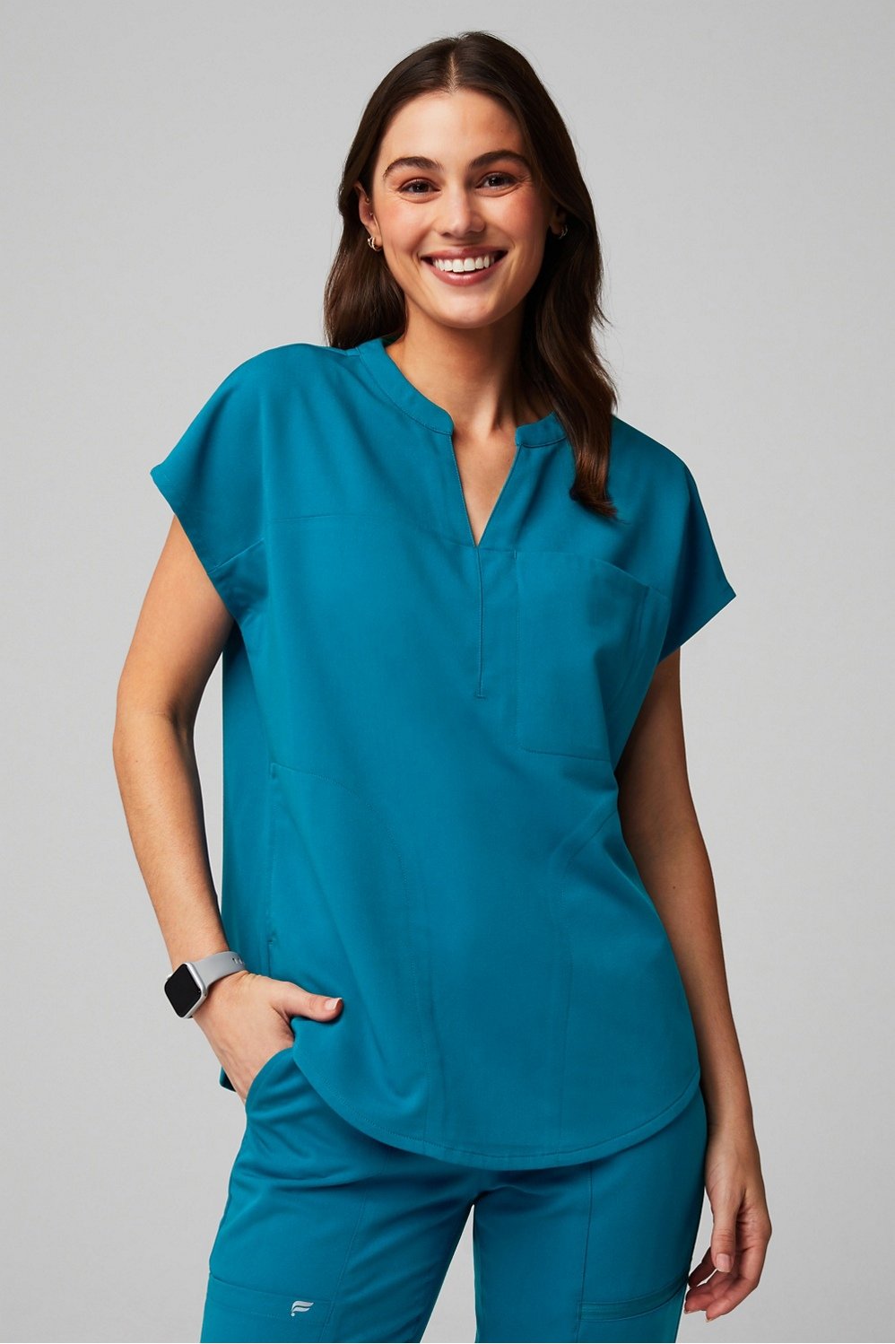 evolve oversized scrub top