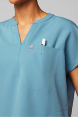 evolve oversized scrub top